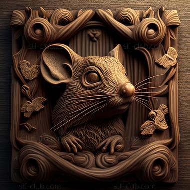 3D модель  Владек ИЗ MouseMaus (STL)